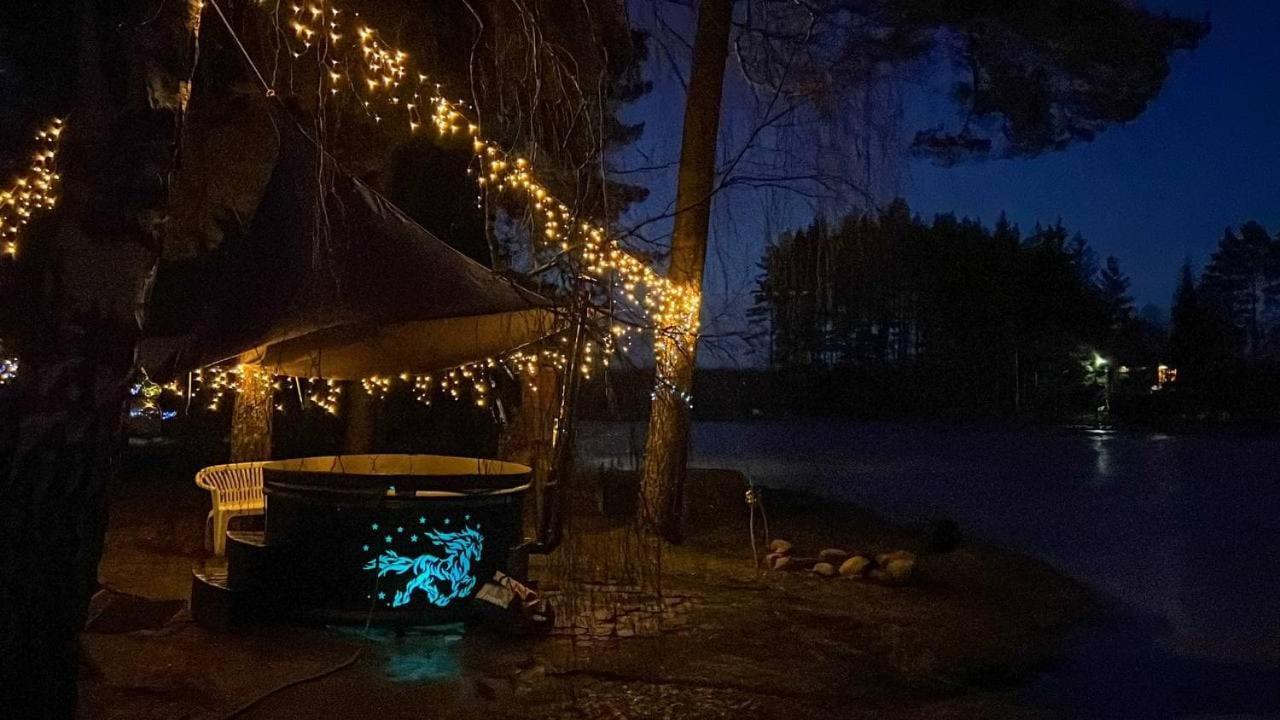 Viking House In The Tree! Jacuzzi, Sauna,Apkure! Lici  Bagian luar foto